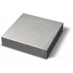 Sileä laatta Benders 350x350x80 mm, harmaa