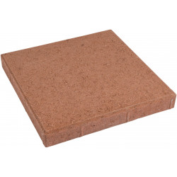 Betonilaatta 400x400x50mm, sileä, punainen