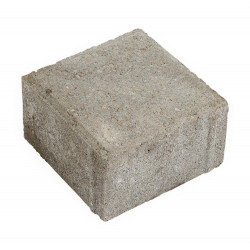 Linnakivi, 138x138x80mm, musta