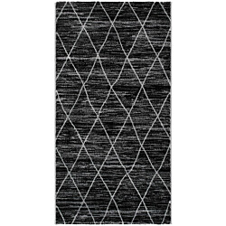 Käytävämatto Benina Madeira Bell 80x300cm musta/valkoinen