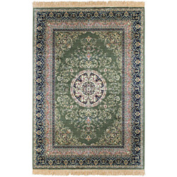 Matto Benina Casablanca Medallion 130x190cm vihreä