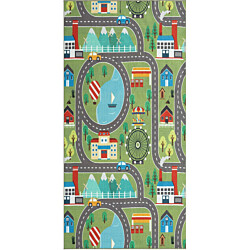 Matto Benina Play Road 80x150cm vihreä