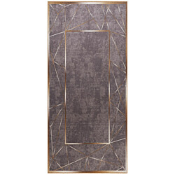 Käytävämatto Benina Bordeaux Sultan, 80x300cm, taupe