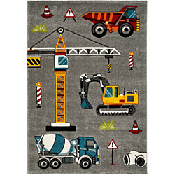 Matto Benina Atlas Byggare 140x200cm ruskea