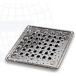 Lattiakaivo Euroshrink Kit Premium rst 110x110mm, ritiläkansi, harjattu teräs