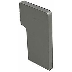 LED-porraslistan päätypala Euroshrink FD-306A, alumiini, mattahopea