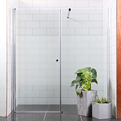 Suihkuseinä Bathlife Mångsidig Vital seinä 1000mm osittain himmeä + ovi 900mm osittain himmeä
