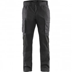 Housut Blåkläder 1459 Stretch, tummanharmaa/musta, koko C60