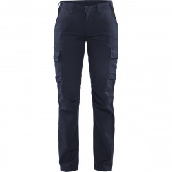 Naisten housut Blåkläder 7144 Stretch, tummansininen/musta, koko C48