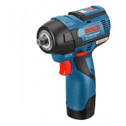 Akkuiskumutterinväännin Bosch Professional GDS 12V-115 Solo, ilman akkua + L-Boxx