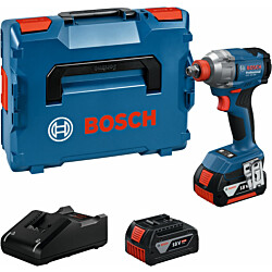 Akkuiskumutterinväännin Bosch Professional GDX 18V-285, 18V, 2x4.0Ah akuilla