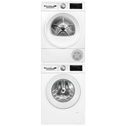 Pesukone ja kuivausrumpu Bosch WGG254ZASN-WQG2420ASN Serie 6, 10/8kg, valkoinen
