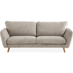 Sohva Trend Lyx 3 ist beige/tammi