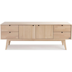 TV-taso Notte 160cm koivu beige