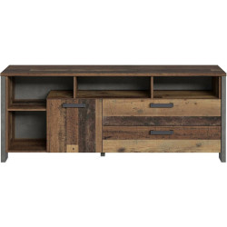 TV-taso Cadle 161cm ruskea/harmaa