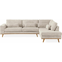 Sohva Copenhagen 4 ist vakosametti oikea beige