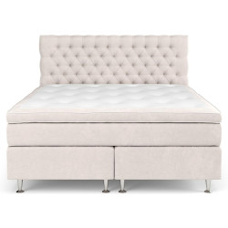 Sänkypaketti Drömvik Celine Medium 160x200cm beige/teräs