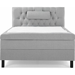 Sänkypaketti Bedly Lucky Kova Diamant Polyeetteri 120x200cm suuri niskatyyny harmaa
