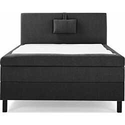 Sänkypaketti Bedly Lucky Kova Sileä Polyeetteri 120x200cm pieni niskatyyny musta