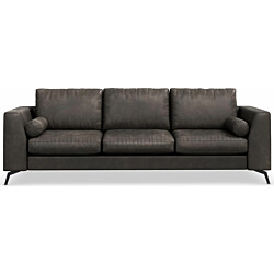 Nahkasohva Scandinavian Choice Ocean Lyx 4 ist musta