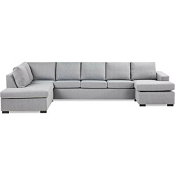 U-sohva Scandinavian Choice Crazy XL 6 ist vasen vaaleanharmaa