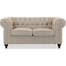 Sohva Manor House Chesterfield Lyx 2 ist beige