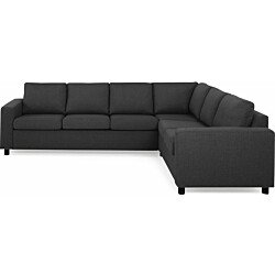 Kulmasohva Scandinavian Choice Crazy L 4 ist pyöreät jalat antrasiitti/musta