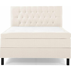 Jenkkisänky Bedly Lucky Kova Polyeetteri 120x200cm beige/musta, ilman päätyä