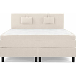 Sänkypaketti Bedly Lucky Kova Sileä Polyeetteri 160x200cm pieni niskatyyny beige
