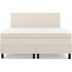 Sänkypaketti Bedly Lucky Kova polyeetteripatja 180x200cm Sileä beige