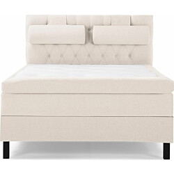 Sänkypaketti Bedly Lucky Kova Diamant Polyeetteri 140x200cm suuri niskatyyny beige