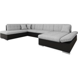 U-Vuodesohva Scandinavian Choice Zumar 6 ist oikea harmaa/harmaa