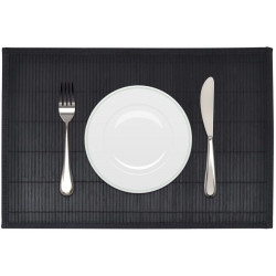 Bambu tabletti 6 kpl 30 x 45 cm musta