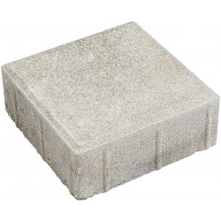 Betonilaatta, 278x278x80mm, hienopesty, harmaa