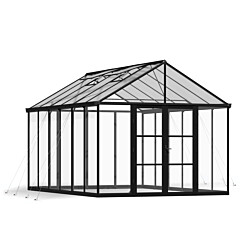 Kasvihuone Palram-Canopia ARIA, 14m², polykarbonaatti, musta