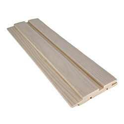Rimapaneeli Cent STS valeura 15x95x3280mm, mänty, valkolakattu, päätypontattu