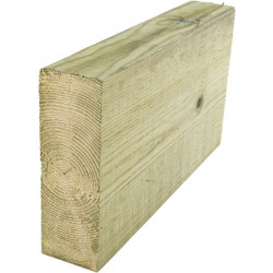 Terassin runkopuu Cent, 48x148x3600mm, kestopuu, A, mänty, painekyllästetty, vihreä