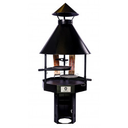 Pihagrilli Carelia Grill® 9K-100, korkea, musta