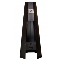 Ulkotulisija Carelia Grill® A-Fire, 1500x600x600mm, musta