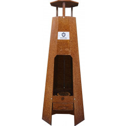 Ulkotulisija Carelia Grill® A-Fire Cor-Ten