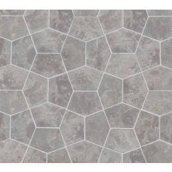 Luonnonkivilaatta Qualitystone Pentagon Light Grey, 150x100mm
