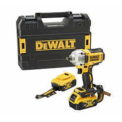 Akkuiskumutterinväännin DeWalt XR DCF891P2LRT-XJ, 812Nm, 18V, 2x5.0Ah akuilla + TSTAK