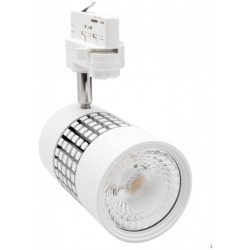 LED-kiskovalaisin FTLIGHT, 25W, 2500lm, 3000K, 3-vaihekiskoon, valkoinen