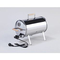Sähkösavustin Kobe, 1100W, termostaatti, 57x26x41cm, ruostumaton teräs
