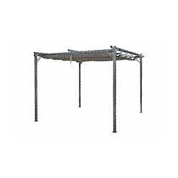 Pergola Mag-Pro Garden 3x4m kangaskatolla teräs