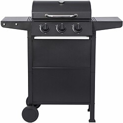 Kaasugrilli Dose Barbeque, 3 poltinta, musta