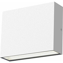 LED-seinävalaisin Llitt Per II, IP54, ylös/alas, valkoinen