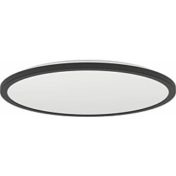 Kattovalaisin Eglo Rovito LED CCT Ø50cm IP44 musta