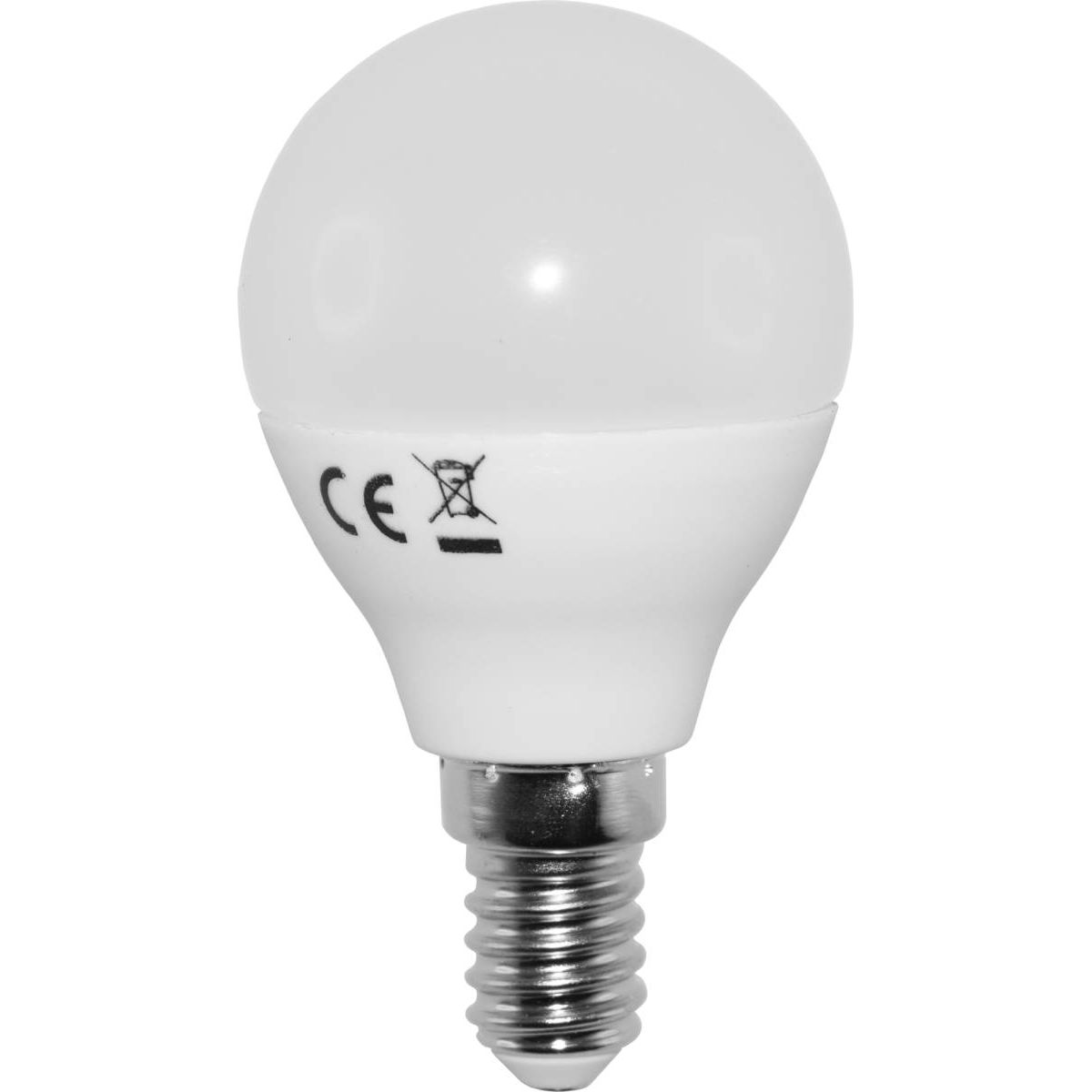 LED-mainoslamppu ElectroGEAR E14, 4W, 320lm, 3000K, Ø45x78mm, 10kpl/pak