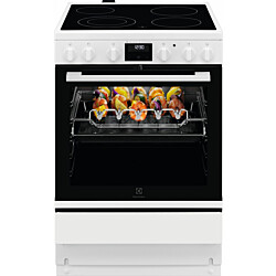 Keraaminen lattialiesi Electrolux 600 SteamBake LKR66449NW 60cm valkoinen